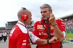 Foto zur News: Jock Clear und Maurizio Arrivabene