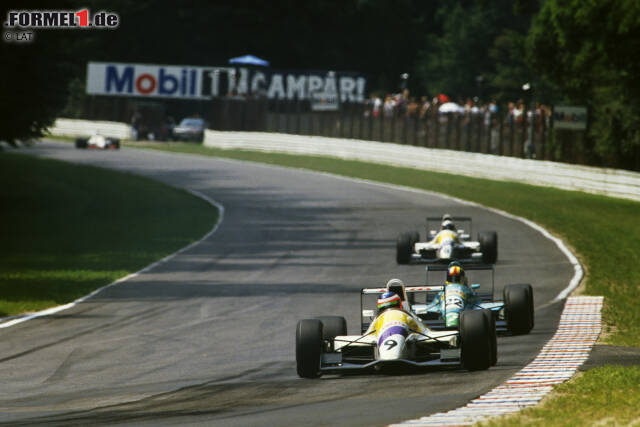 Foto zur News: Unterbrochen wurden die Highspeed-Abschnitte nur von drei Schikanen. Wir zeigen euch weitere Eindrucke, wie das alte Hockenheim heute aussieht. Foto: Formel 3000 im Jahr 1992