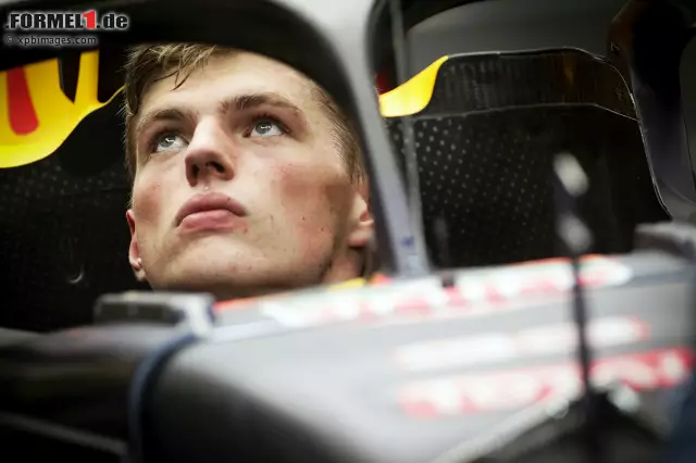 Foto zur News: Max Verstappen (Red Bull): "Ich mag es nicht, aber man muss die Entscheidung der FIA respektieren. Wenn Teile herumfliegen, wird dich der Halo nicht wirklich schützen. Daher verstehe ich nicht, warum wir es brauchen. Zudem mochte ich die Sicht nicht."