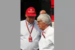 Foto zur News: Niki Lauda und Bernie Ecclestone