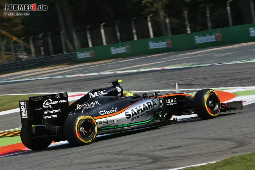 Foto zur News: Sergio Perez (Force India)