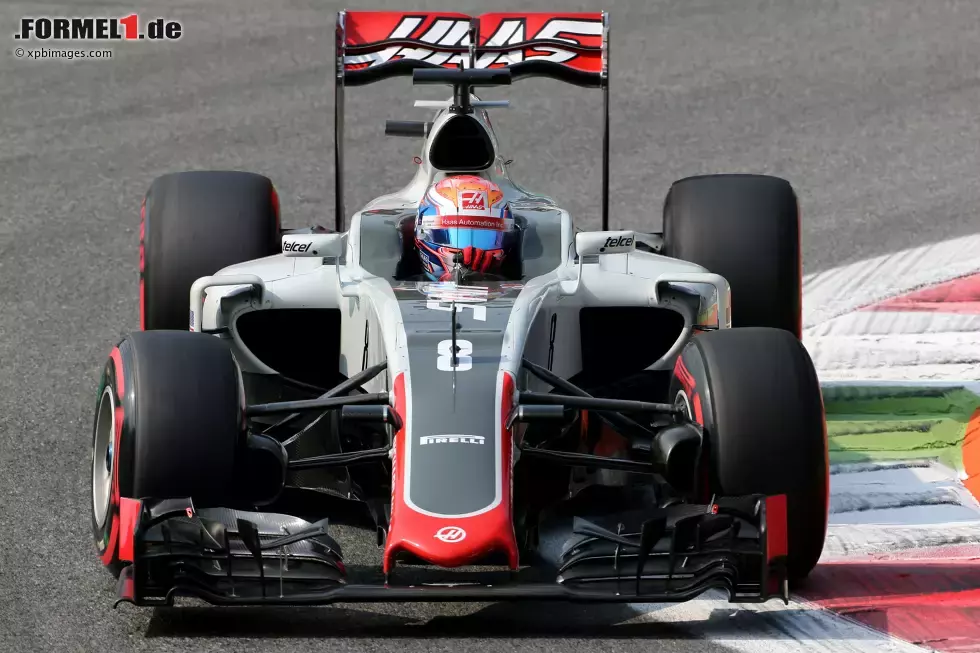 Foto zur News: Romain Grosjean (Haas)