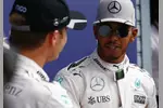 Foto zur News: Lewis Hamilton (Mercedes) und Nico Rosberg (Mercedes)