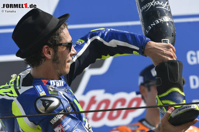 Foto zur News: ...und auch Rekodchampion Valentino Rossi macht mittlerweile mit!