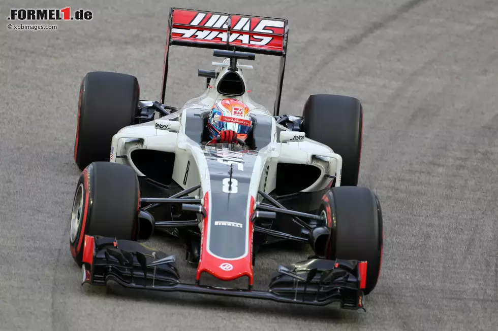 Foto zur News: Romain Grosjean (Haas)