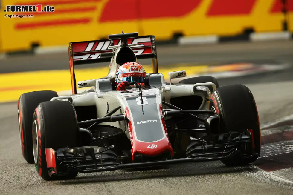 Foto zur News: Romain Grosjean (Haas)