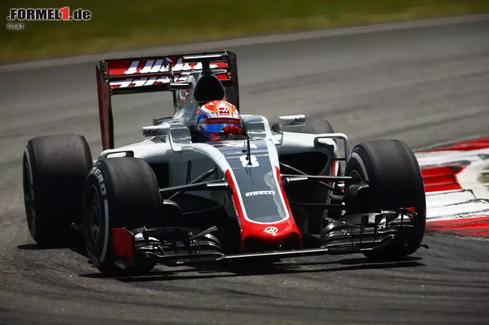 Foto zur News: Romain Grosjean (Haas)