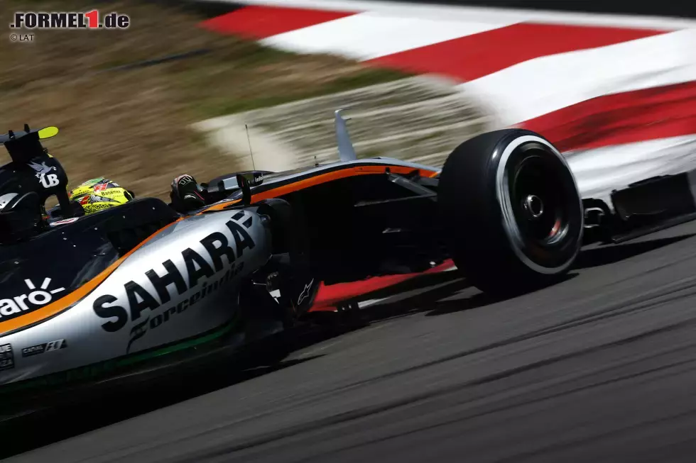 Foto zur News: Sergio Perez (Force India)