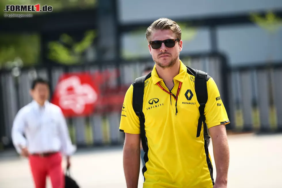 Foto zur News: Jack Clarke und Jolyon Palmer (Renault)