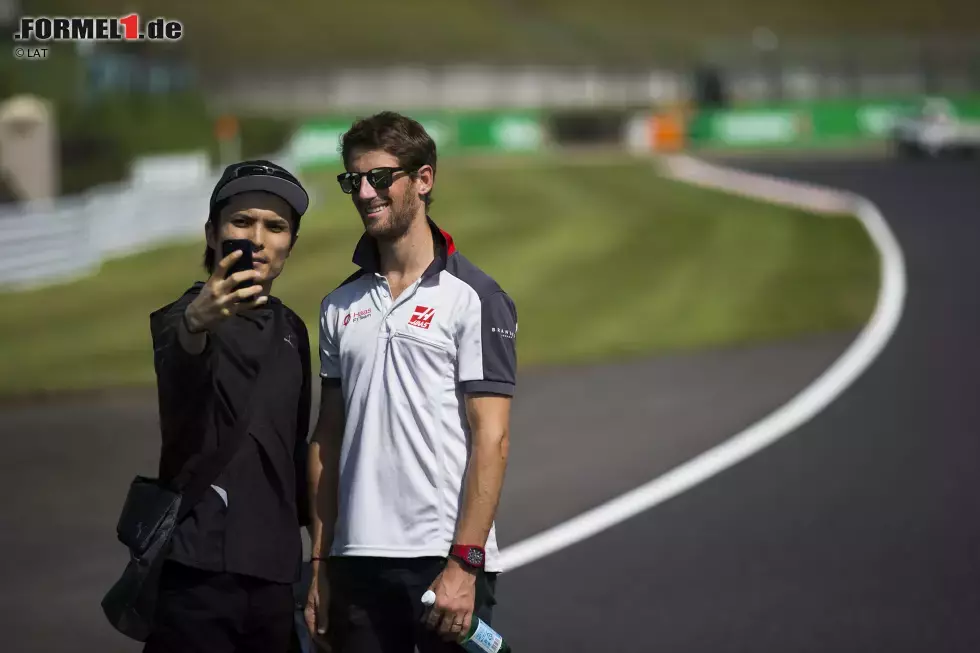 Foto zur News: Romain Grosjean (Haas)