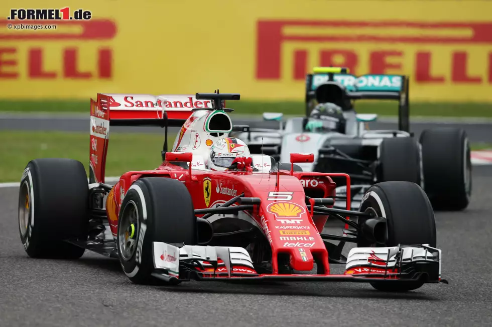 Foto zur News: Sebastian Vettel (Ferrari)