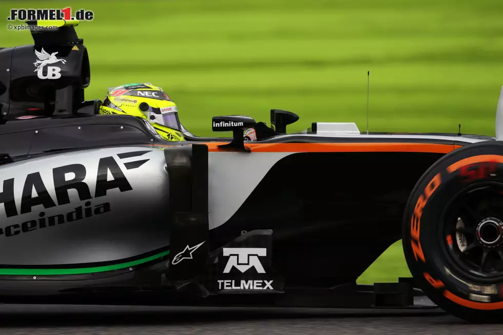 Foto zur News: Sergio Perez (Force India)