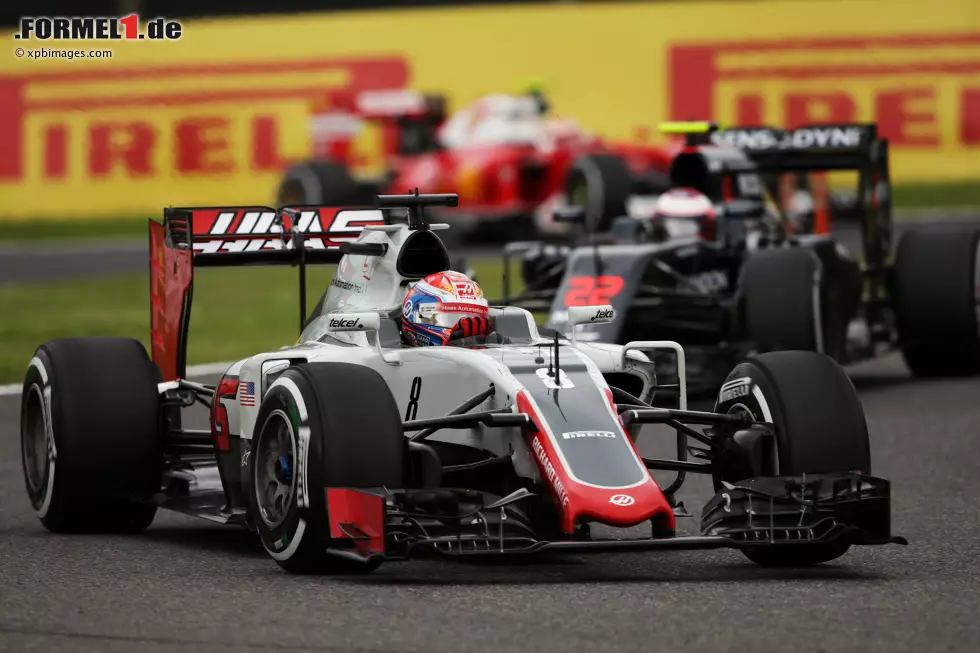 Foto zur News: Romain Grosjean (Haas)