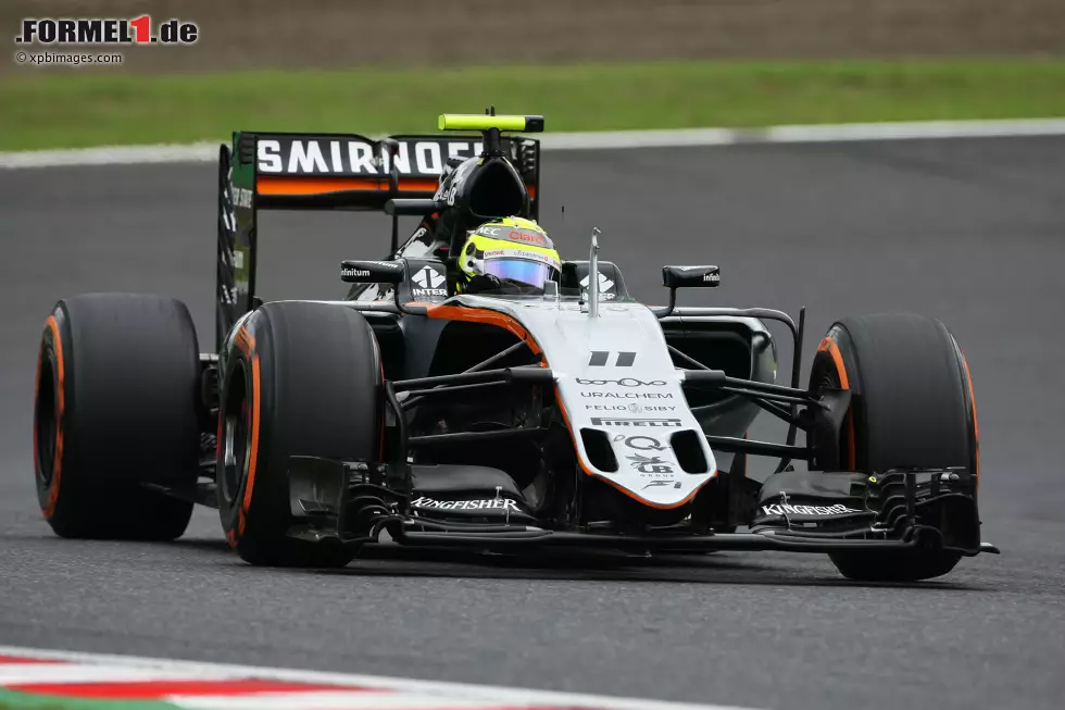 Foto zur News: Sergio Perez (Force India)