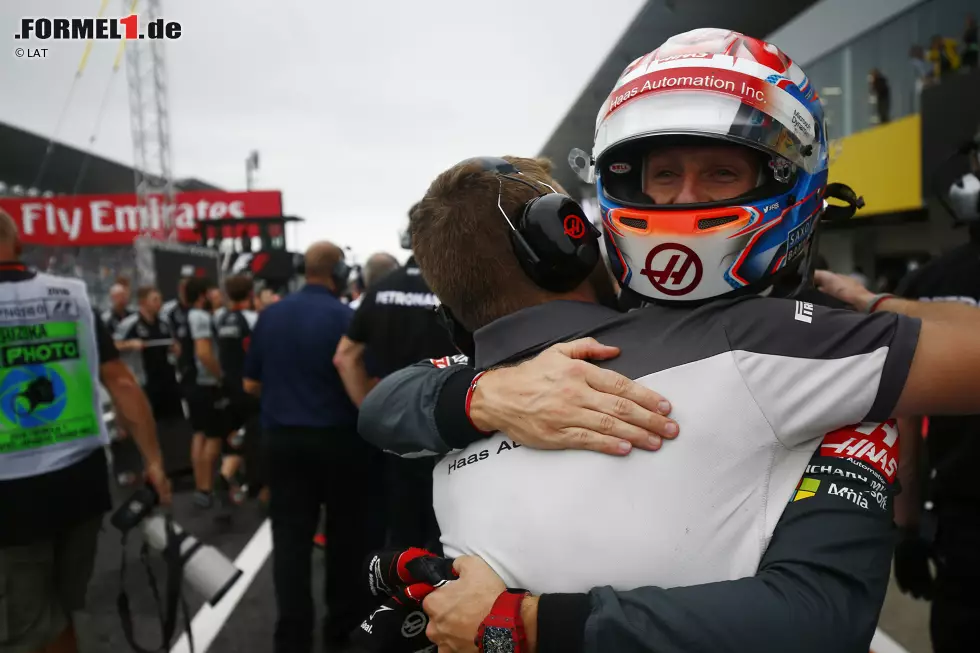 Foto zur News: Romain Grosjean (Haas)