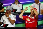 Foto zur News: Lewis Hamilton (Mercedes) und Sebastian Vettel (Ferrari)