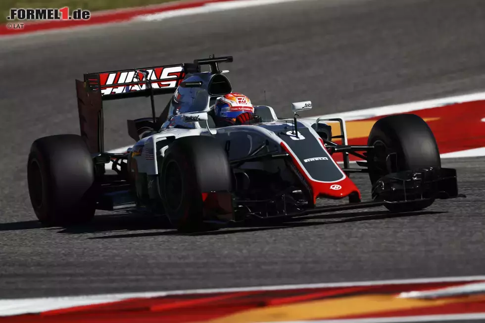 Foto zur News: Romain Grosjean (Haas)