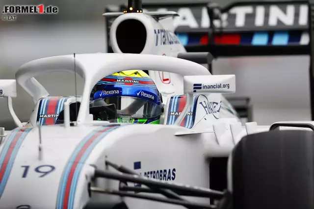 Foto zur News: Felipe Massa (Williams): "Ich bin immer für mehr Sicherheit und vertraue der FIA. Alles, was sie für die Sicherheit in den vergangenen Jahren getan hat, hat geholfen. Wir sind hier, um eine gute Show darzubieten, aber nicht um unser Leben zu riskieren. Wenn ein Rad oder eine Nase umherfliegt, kann der Halo Leben retten."