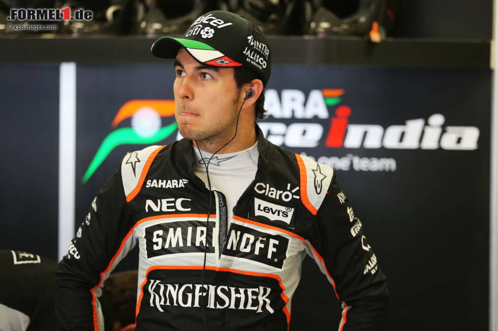 Foto zur News: Sergio Perez (Force India)