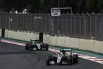 Foto zur News: Lewis Hamilton (Mercedes) und Nico Rosberg (Mercedes)