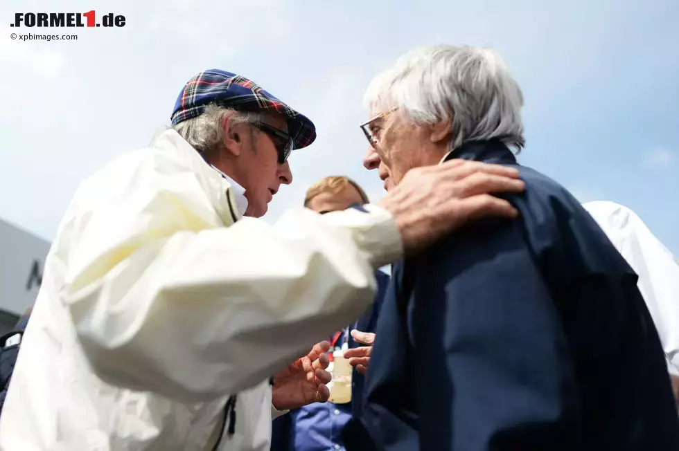 Foto zur News: Jackie Stewart und Bernie Ecclestone