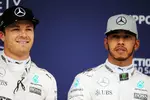 Foto zur News: Nico Rosberg (Mercedes) und Lewis Hamilton (Mercedes)