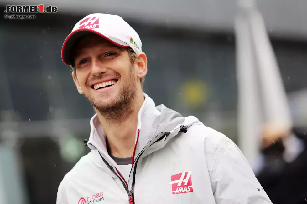 Foto zur News: Romain Grosjean (Haas)