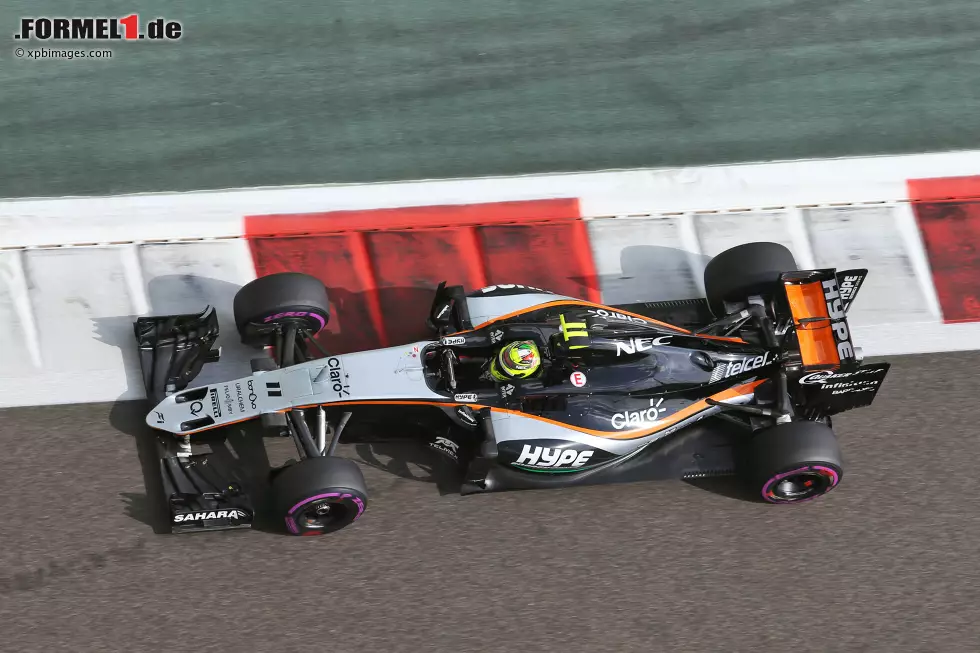 Foto zur News: Sergio Perez (Force India)