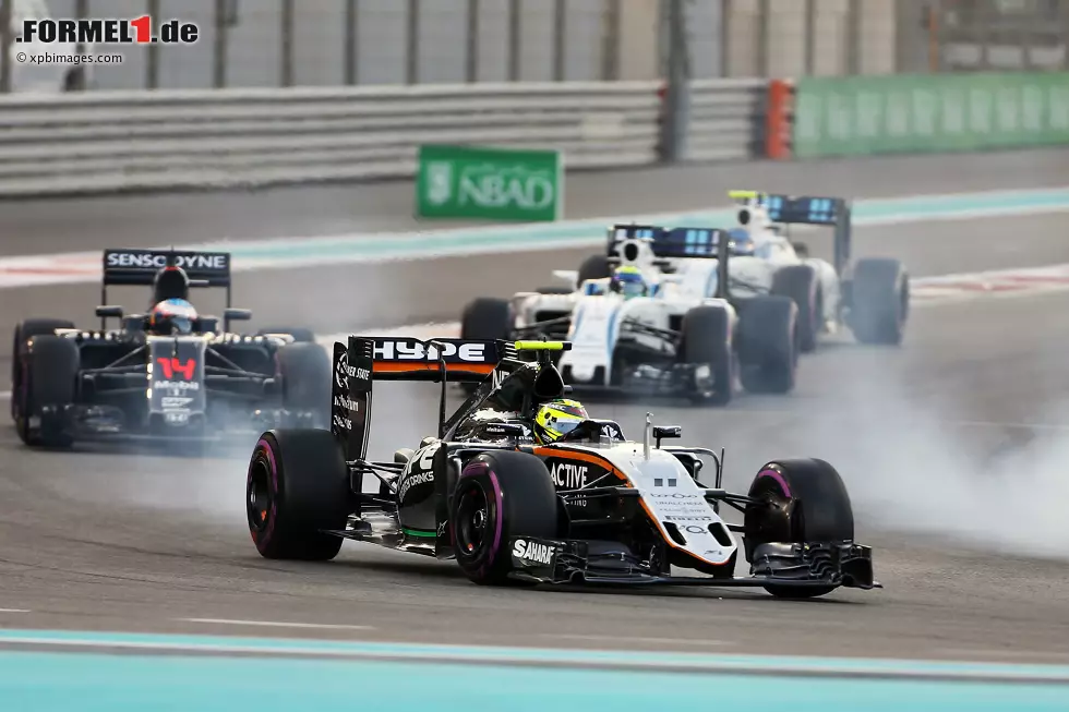 Foto zur News: Sergio Perez (Force India)