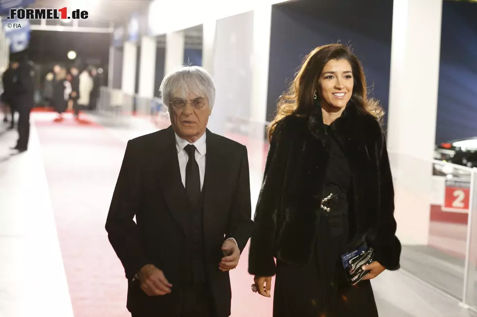 Foto zur News: Bernie Ecclestone und Ehefrau Fabiana Fiosi