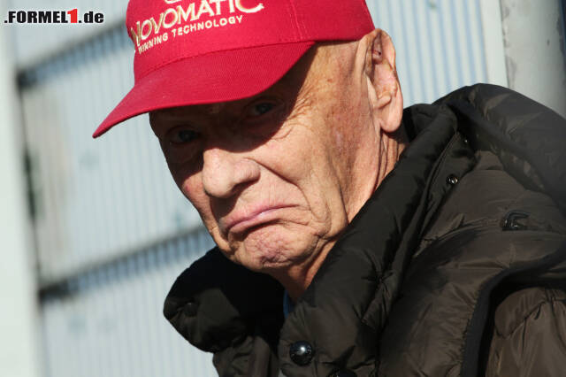 Foto zur News: Da stante auch Niki Lauda: Mercedes' Team-Aufsichtsrat und Sportchef Toto Wolff reisten am Mittwoch an.