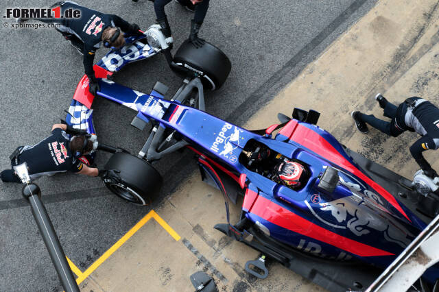 Foto zur News: Krise auch bei Toro Rosso: Der Renault-Antrieb machte wieder Ärger. Keine gezeiteten Runden am Donnerstag.