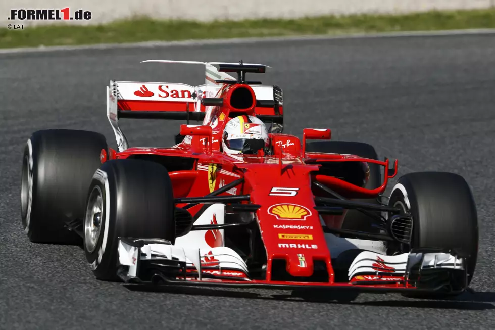 Foto zur News: Sebastian Vettel (Ferrari)