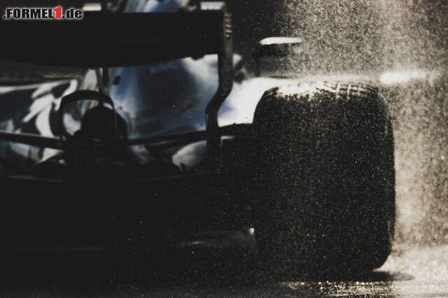 Foto zur News: Ob Pirelli genug über die neuen Regenreifen erfahren hat? Die Formel-1-Piloten zeigten sich wasserscheu.