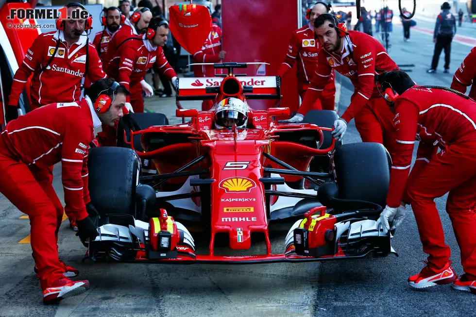 Foto zur News: Sebastian Vettel (Ferrari)