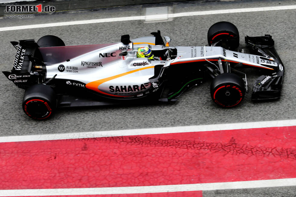 Foto zur News: Sergio Perez (Force India)