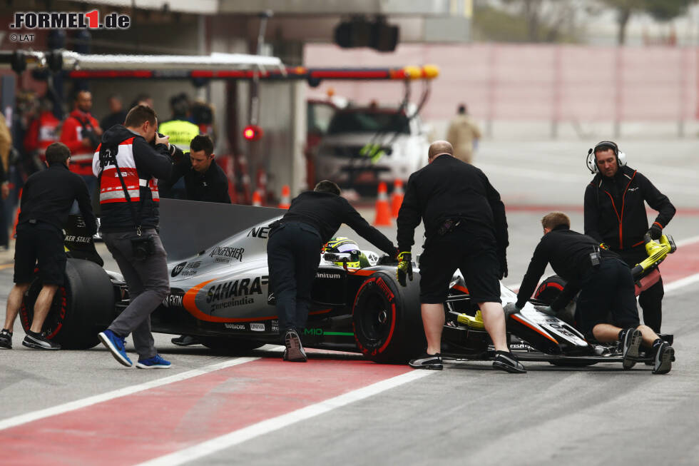 Foto zur News: Sergio Perez (Force India)