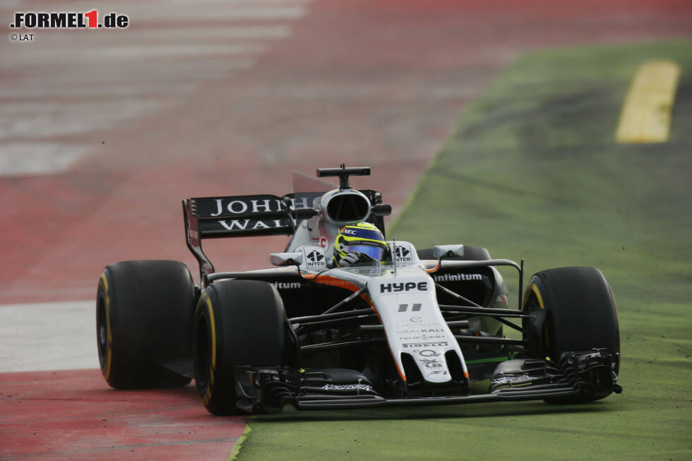 Foto zur News: Sergio Perez (Force India)