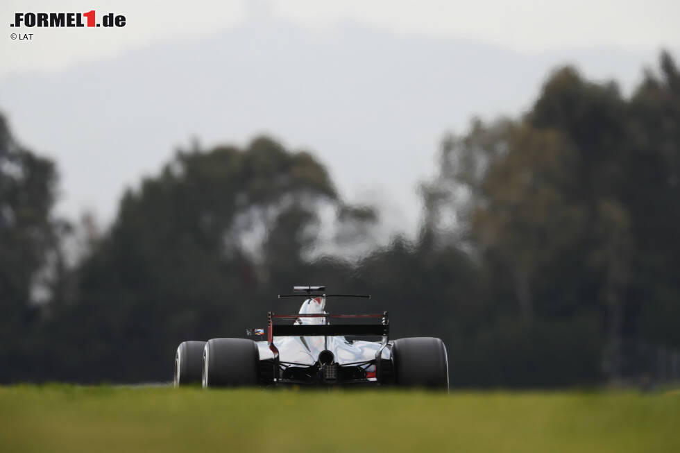 Foto zur News: Romain Grosjean (Haas) benutzt DRS