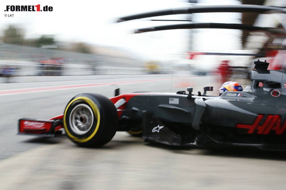 Foto zur News: Romain Grosjean (Haas)