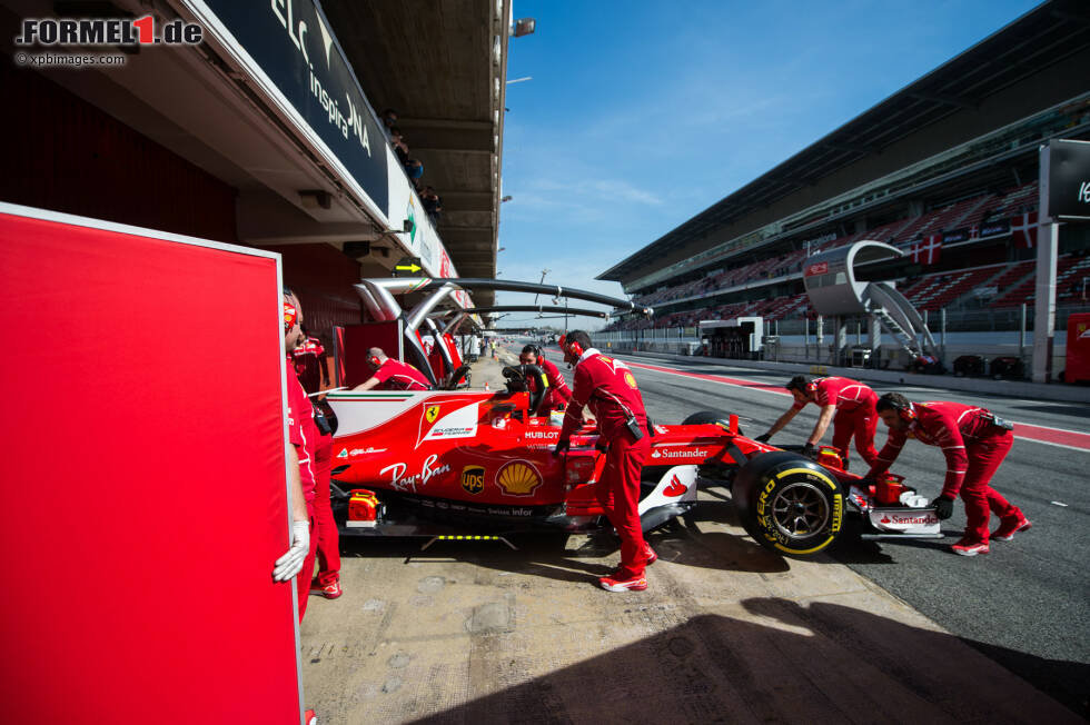 Foto zur News: Sebastian Vettel (Ferrari)