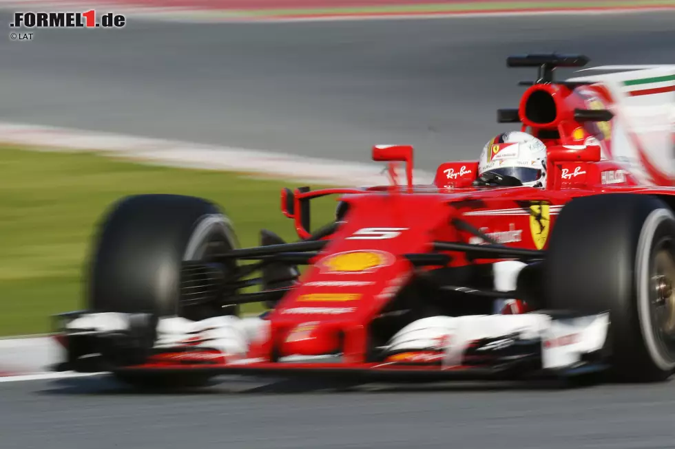 Foto zur News: Sebastian Vettel (Ferrari)