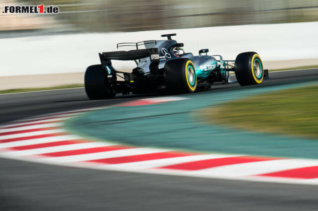 Foto zur News: ... nachdem sich Valtteri Bottas am Vormittag im Silberpfeil vergnügt hatte. Bilanz: Keine Zeitenjagd, keine Defekte!