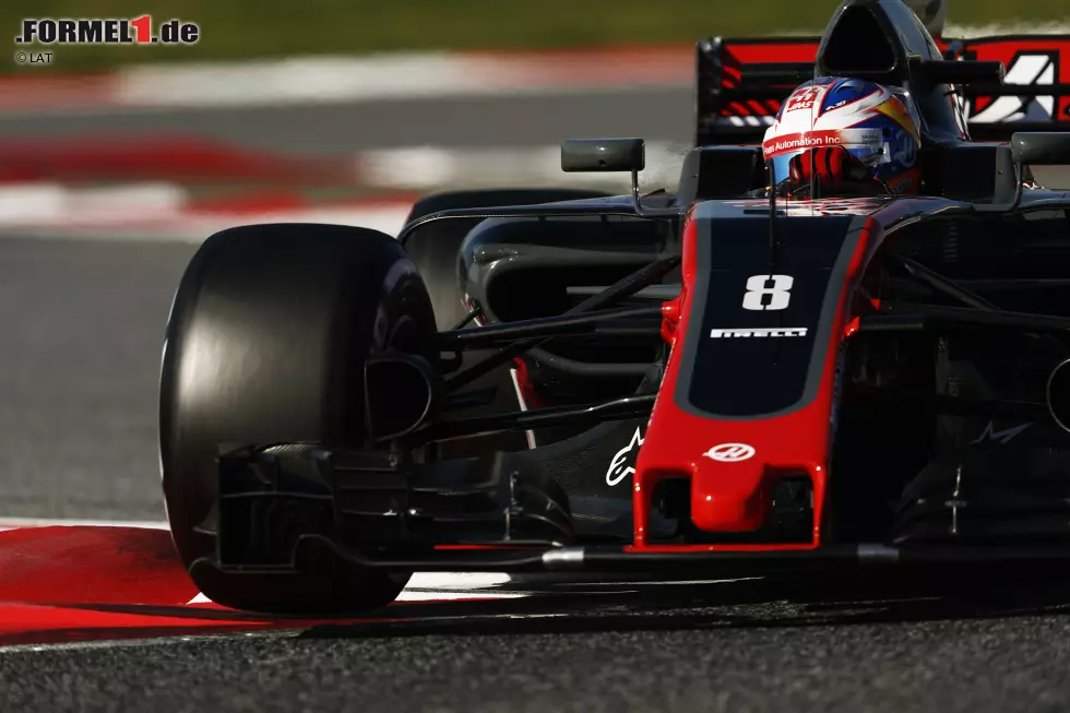 Foto zur News: Romain Grosjean (Haas)