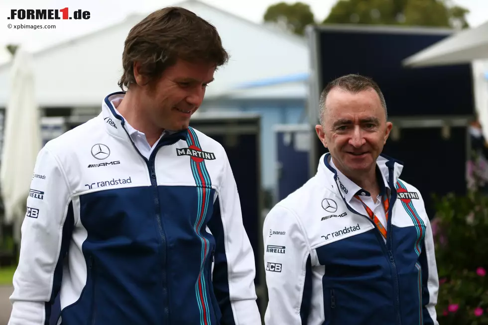 Foto zur News: Rob Smedley und Paddy Lowe (Williams)