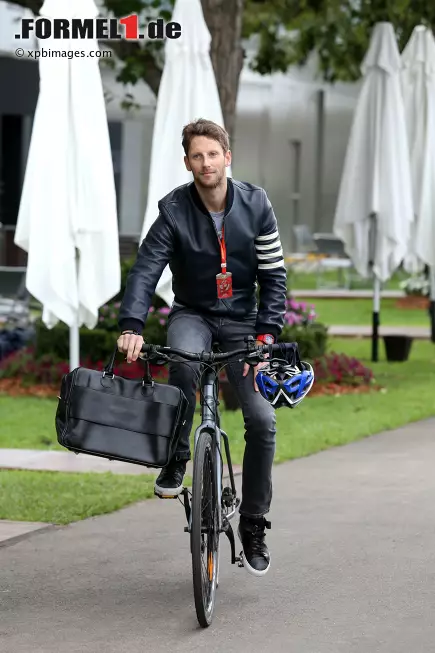 Foto zur News: Romain Grosjean (Haas)