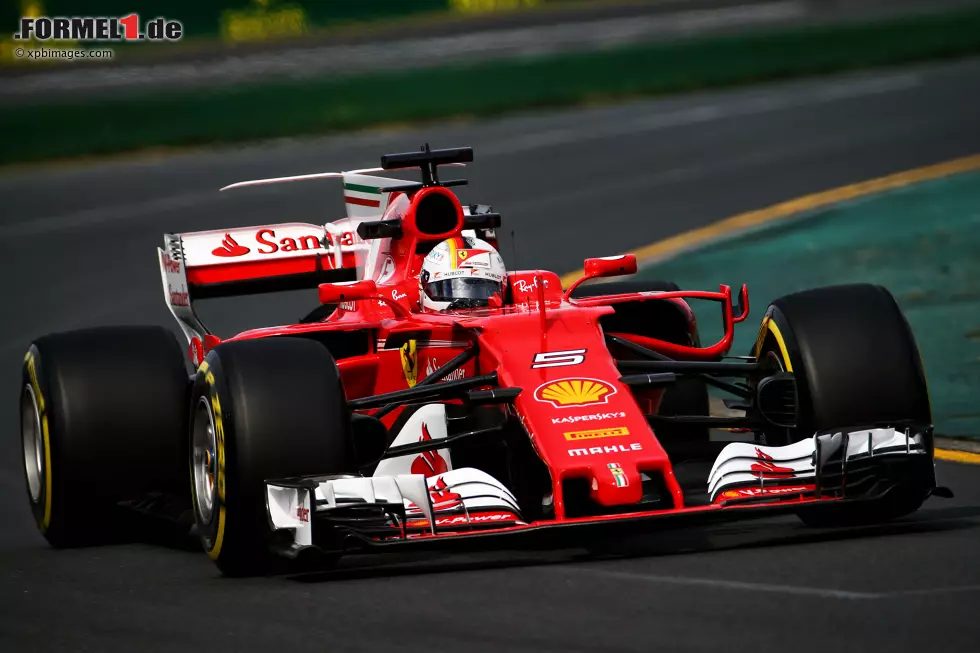 Foto zur News: Sebastian Vettel (Ferrari)