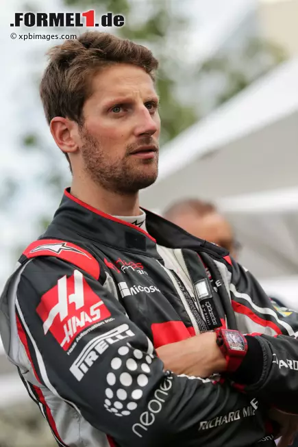 Foto zur News: Romain Grosjean (Haas)