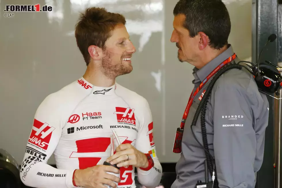 Foto zur News: Romain Grosjean (Haas)