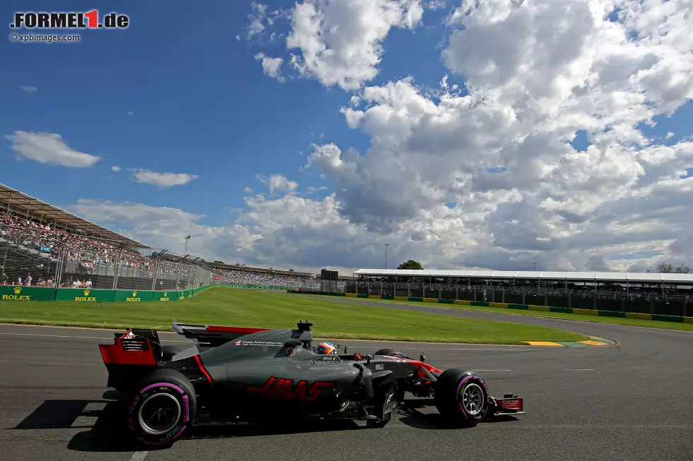 Foto zur News: Romain Grosjean (Haas)